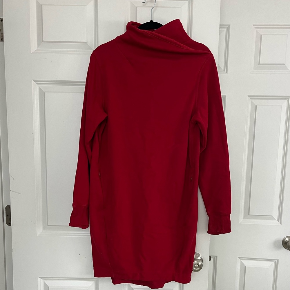 Athleta Cozy Karma sweatshirt dress, M